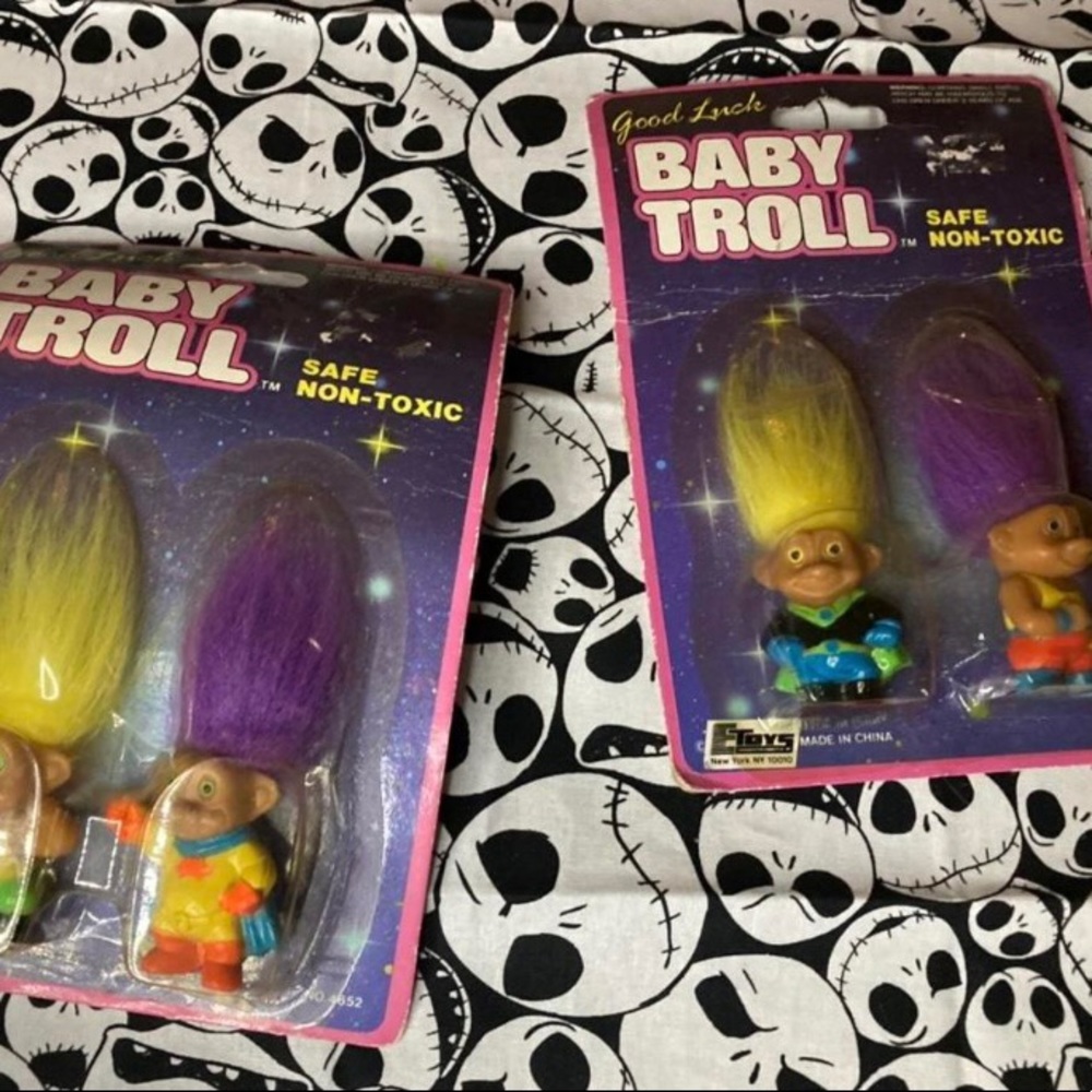 BABY TROLL COSTUME FIGURES!